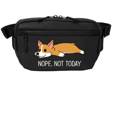 Corgi Nope Not Today Gift Crossbody Pack