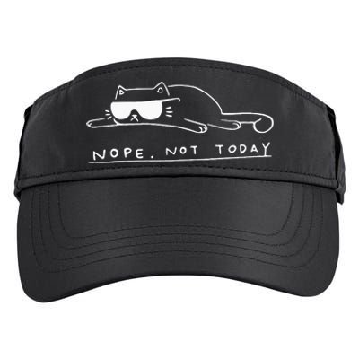 Cat Nope Not Today Adult Drive Performance Visor