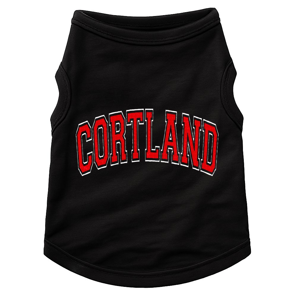 Cortland Ny New York Varsity Doggie Tank