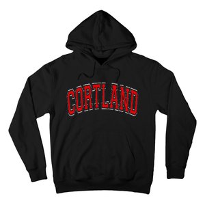 Cortland Ny New York Varsity Hoodie