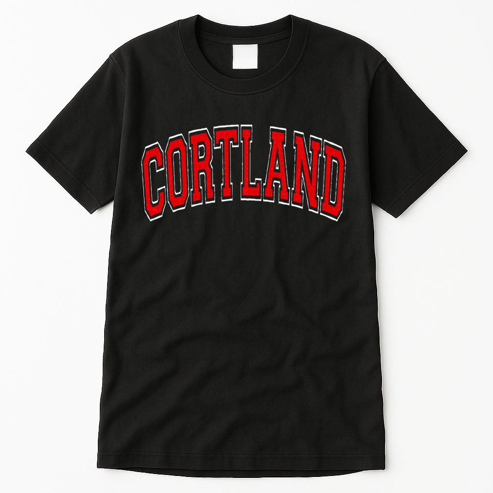 Cortland Ny New York Varsity Tall T-Shirt