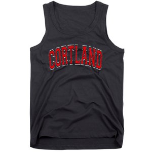 Cortland Ny New York Varsity Tank Top