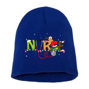 Christmas Nurse Nurse Stethoscope Christmas Tree Ornats Gift Short Acrylic Beanie