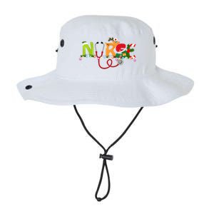 Christmas Nurse Nurse Stethoscope Christmas Tree Ornats Gift Legacy Cool Fit Booney Bucket Hat