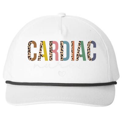 Cardiac Nurse Nursing School or Cardiac Nurse Medical Snapback Five-Panel Rope Hat