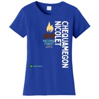 Chequamegon Nicolet National Forest Vertical Wisconsin Gift Women's T-Shirt