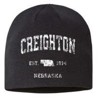 Creighton Nebraska NE Vintage Athletic Sports Sustainable Beanie