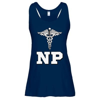 Caduceus Np Nurse Practitioner Inspired Gift Idea Ladies Essential Flowy Tank