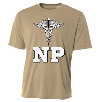 Caduceus Np Nurse Practitioner Inspired Gift Idea Cooling Performance Crew T-Shirt