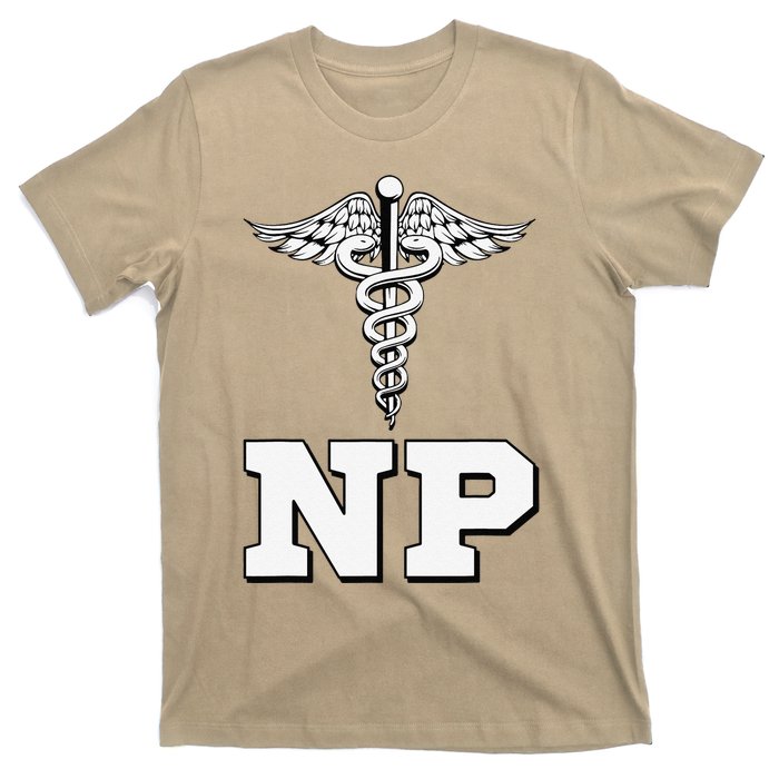 Caduceus Np Nurse Practitioner Inspired Gift Idea T-Shirt