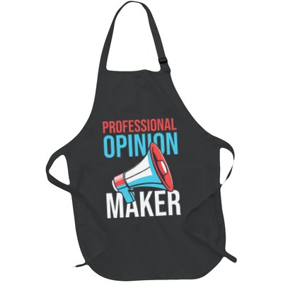 Columnist News Opinion Writer Editorial Columnist Full-Length Apron With Pockets