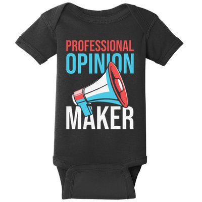 Columnist News Opinion Writer Editorial Columnist Baby Bodysuit
