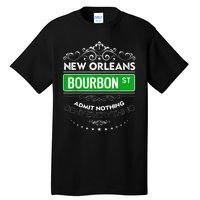 Classy New Orleans Bourbon Street Cool Fun NOLA Mardi Gras Tall T-Shirt