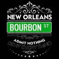 Classy New Orleans Bourbon Street Cool Fun NOLA Mardi Gras 16 in Basic Backpack
