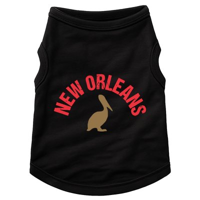 Cool New Orleans Native Pelican Classic New Orleans Pro Doggie Tank
