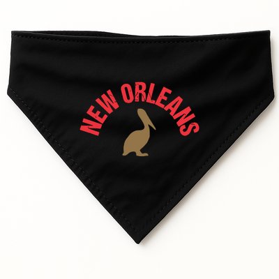Cool New Orleans Native Pelican Classic New Orleans Pro USA-Made Doggie Bandana
