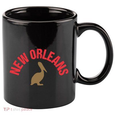 Cool New Orleans Native Pelican Classic New Orleans Pro 11oz C Handle Ceramic Mug