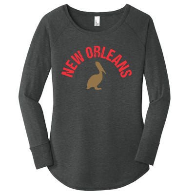 Cool New Orleans Native Pelican Classic New Orleans Pro Women's Perfect Tri Tunic Long Sleeve Shirt