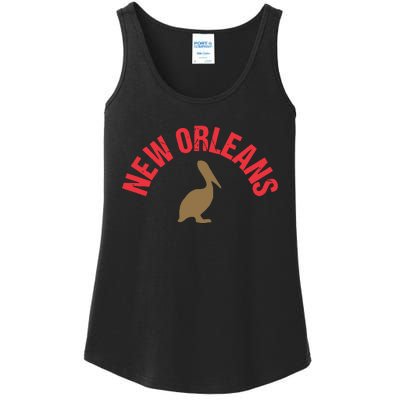 Cool New Orleans Native Pelican Classic New Orleans Pro Ladies Essential Tank