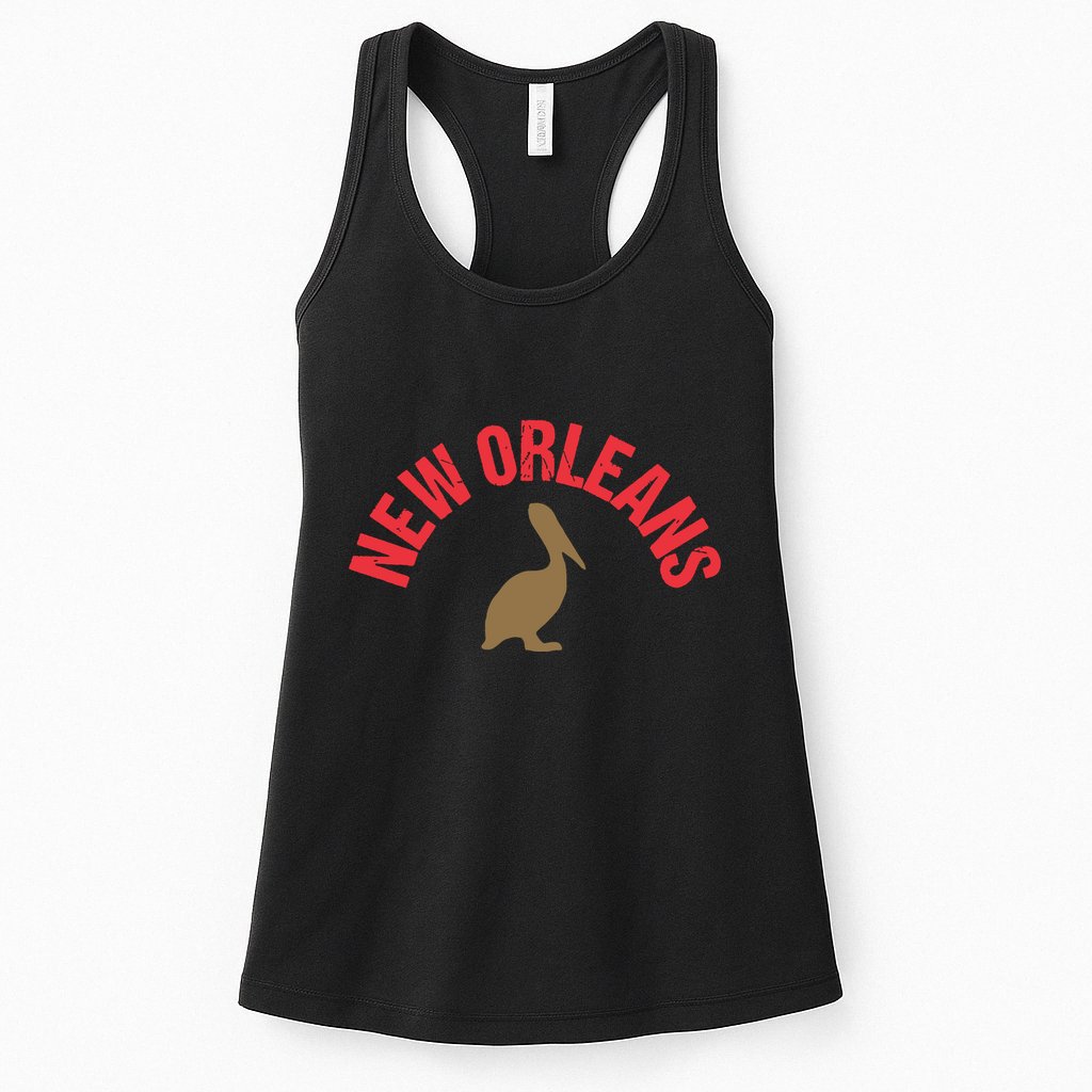 Cool New Orleans Native Pelican Classic New Orleans Pro Womens Tank Top
