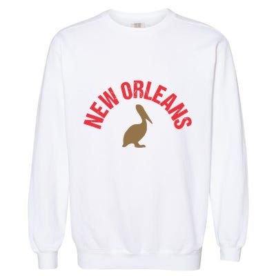 Cool New Orleans Native Pelican Classic New Orleans Pro Garment-Dyed Sweatshirt