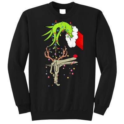 Christmas Nurse Obgyn Nurse Reindeer Speculum Xmas Lights Sweatshirt