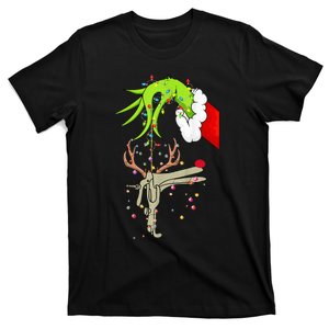 Christmas Nurse Obgyn Nurse Reindeer Speculum Xmas Lights T-Shirt