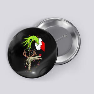 Christmas Nurse Obgyn Nurse Reindeer Speculum Xmas Lights Button