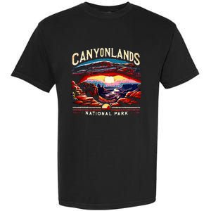 Canyonlands National Park Sunset Landscape Graphic Garment-Dyed Heavyweight T-Shirt