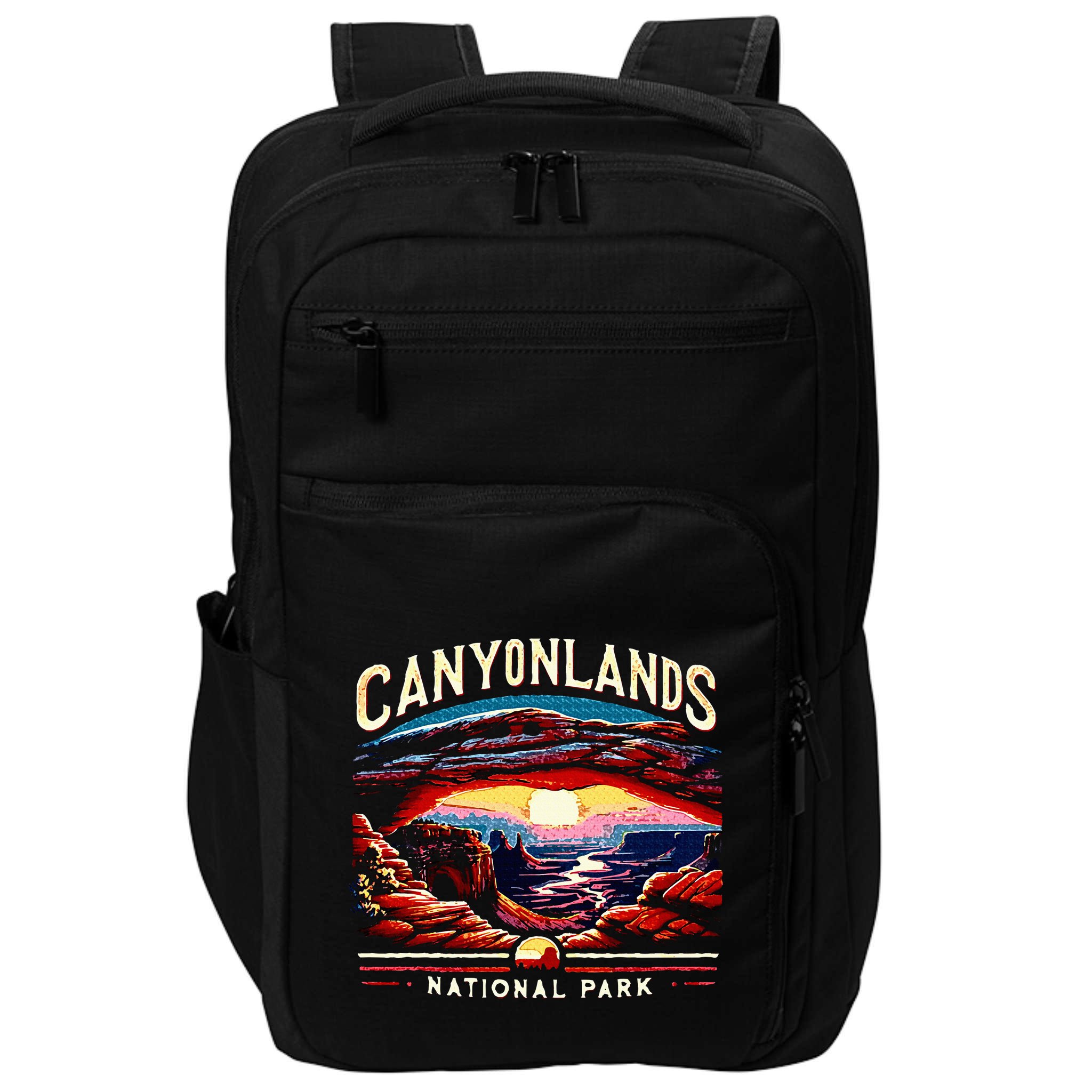 Canyonlands National Park Sunset Landscape Graphic Impact Tech Backpack