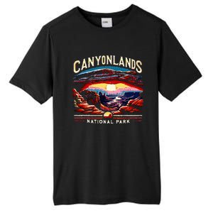 Canyonlands National Park Sunset Landscape Graphic Tall Fusion ChromaSoft Performance T-Shirt