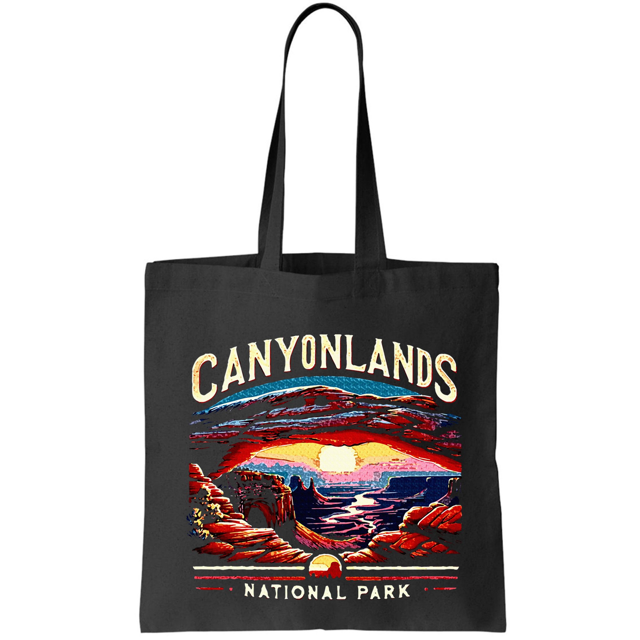 Canyonlands National Park Sunset Landscape Graphic Bag