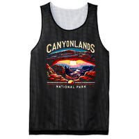 Canyonlands National Park Sunset Landscape Graphic Mesh Reversible Basketball Jersey Tank