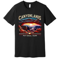 Canyonlands National Park Sunset Landscape Graphic Premium T-Shirt