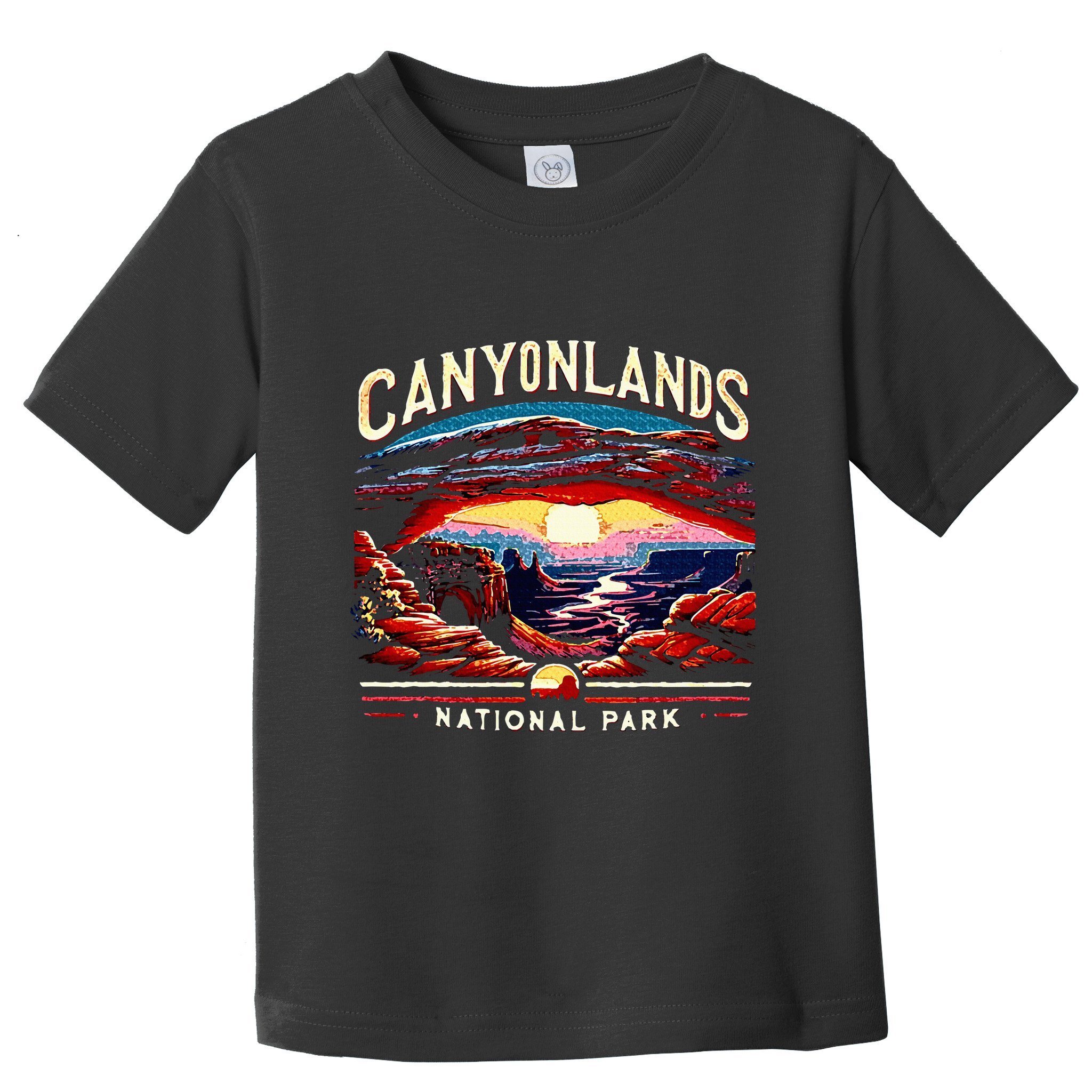 Canyonlands National Park Sunset Landscape Graphic Toddler T-Shirt