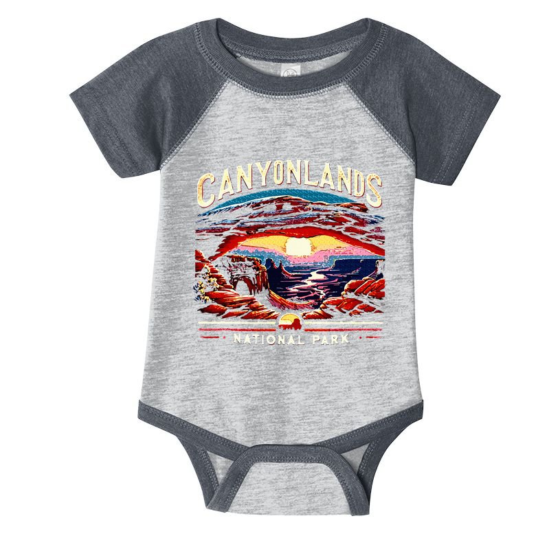 Canyonlands National Park Sunset Landscape Graphic Infant Baby Jersey Bodysuit