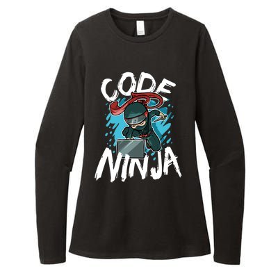 Code Ninja Programming Coder Coding Nerd Software Engineer Cool Gift Womens CVC Long Sleeve Shirt