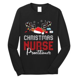 Christmas Nurse Practitioner Christmas Xmas Np Rn Nursing Long Sleeve Shirt