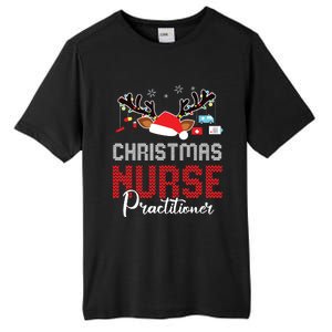 Christmas Nurse Practitioner Christmas Xmas Np Rn Nursing Tall Fusion ChromaSoft Performance T-Shirt