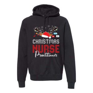 Christmas Nurse Practitioner Christmas Xmas Np Rn Nursing Premium Hoodie