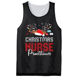 Christmas Nurse Practitioner Christmas Xmas Np Rn Nursing Mesh Reversible Basketball Jersey Tank