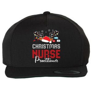 Christmas Nurse Practitioner Christmas Xmas Np Rn Nursing Wool Snapback Cap