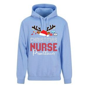 Christmas Nurse Practitioner Christmas Xmas Np Rn Nursing Unisex Surf Hoodie