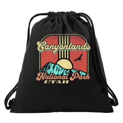 Canyonlands National Park Utah Nature Hiking Outdoors Drawstring Bag