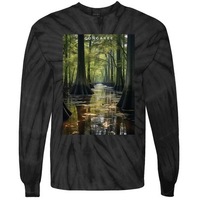 Congaree National Park Tie-Dye Long Sleeve Shirt