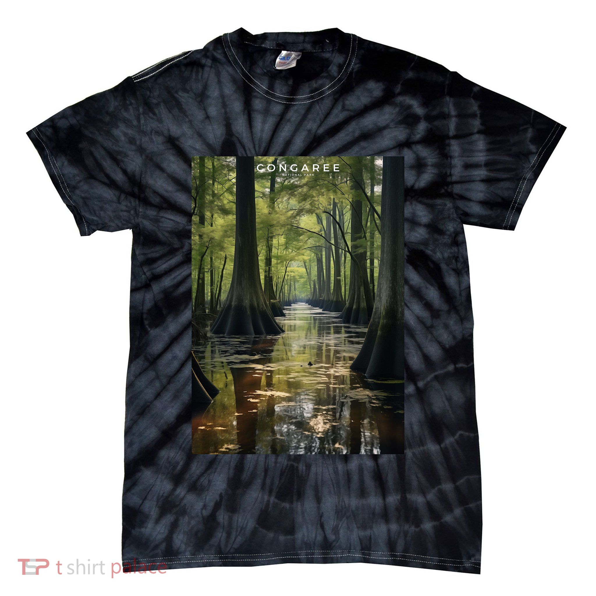 Congaree National Park Tie-Dye T-Shirt