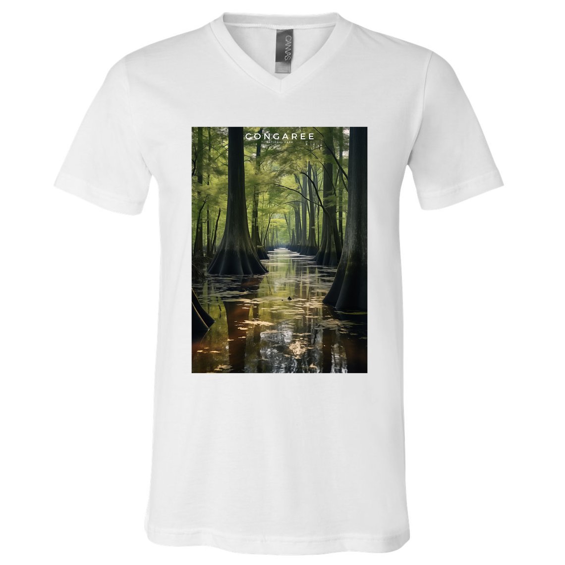 Congaree National Park V-Neck T-Shirt