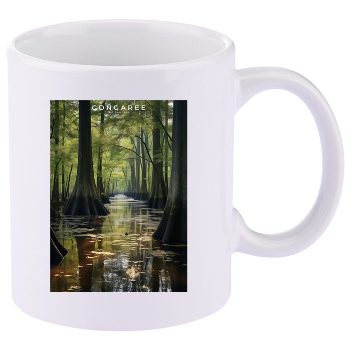 Congaree National Park 11oz C Handle Ceramic Mug