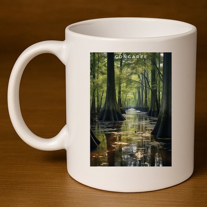Congaree National Park 11oz C Handle Ceramic Mug
