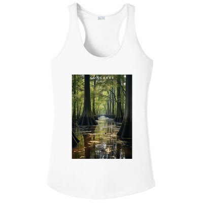 Congaree National Park Ladies PosiCharge Competitor Racerback Tank